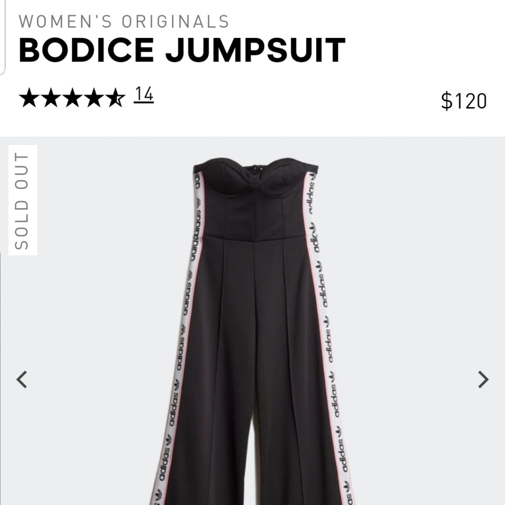 ISO ADIDAS FALCON BODICE JUMPSUIT IN MEDIUM (I'm a size 12)